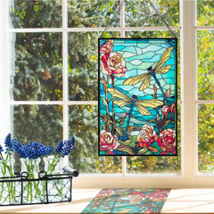 ROSNINIKA close-up shows corrugated glass texture and vibrant color