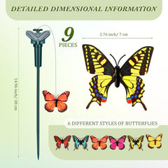 Rossesay close-up of synthetic resin butterfly texture highlighting durable weatherproof finish