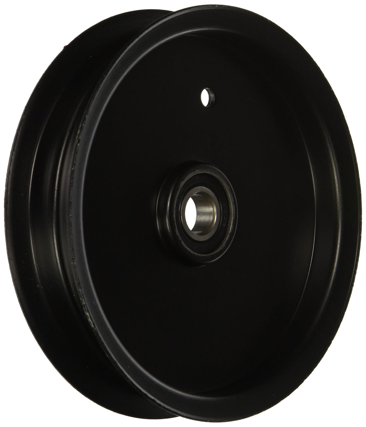 Rotary 10226 flat idler pulley front view showing precise fit and durable build