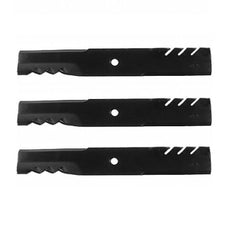 Rotary Copperhead blade set front view showing heavy-duty finish and fitment benefit