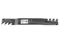 Rotary Copperhead beside measuring tape showing 42-inch deck compatibility