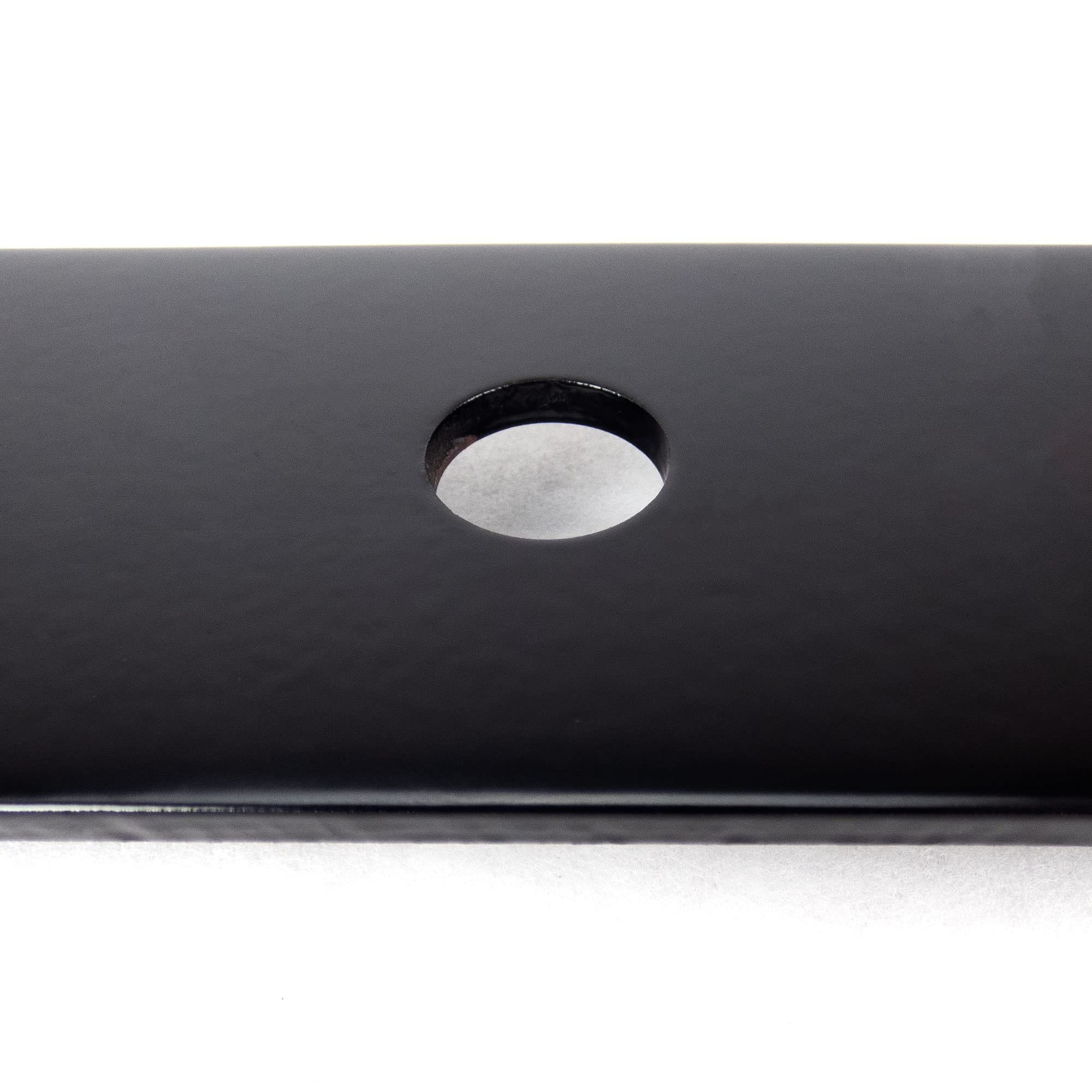 Rotary blade side profile with dimensions illustrating correct fit and balance
