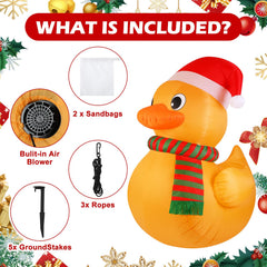 RoundFunny duck fabric stitching detail showing reinforced seams for long-lasting durability