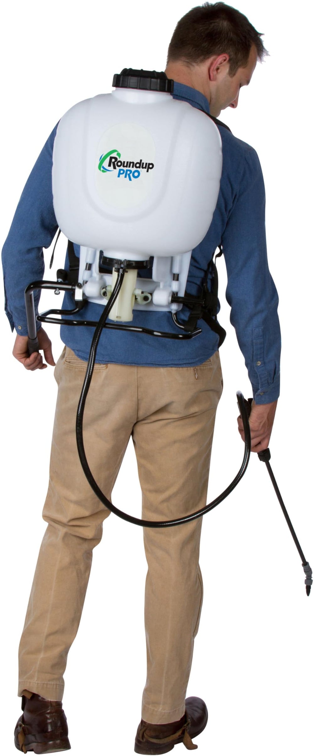 Roundup 190314 pump and Viton seals close-up for long-lasting chemical resistance