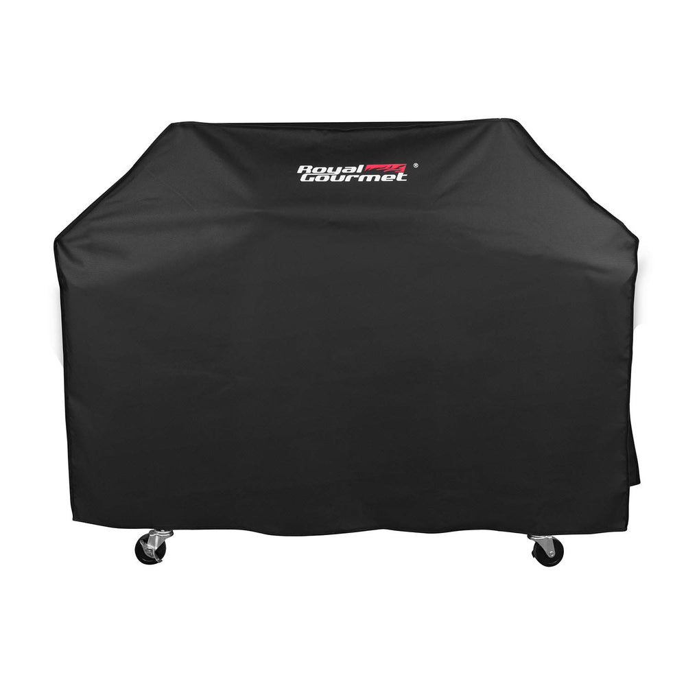 Royal Gourmet front view showing full coverage and weather protection