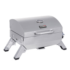 Royal Gourmet front view showing compact tabletop design and portability benefit