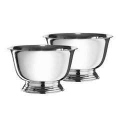 Royal Imports front view showing elegant silver pedestal and stable base benefit: durable display