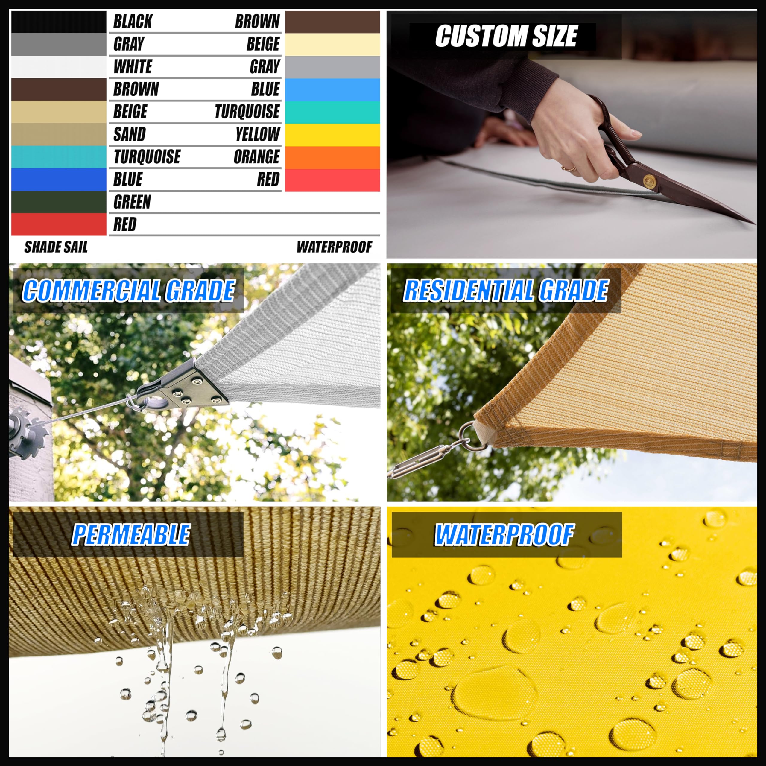Royal Shade HDPE knitted fabric texture showing breathable weave for airflow