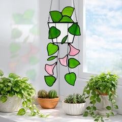 Royxen metal chain and adhesive hook detail for secure, easy hanging