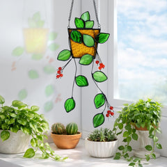 Royxen held in hand to show scale and easy hanging convenience