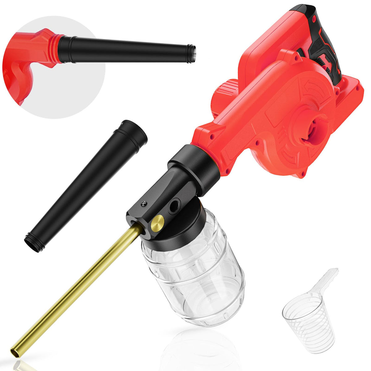 Rozlchar front view showing compact applicator and battery interface for quick setup
