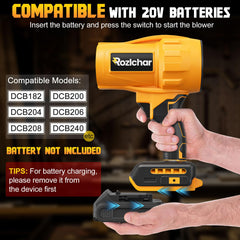 Rozlchar side profile with ergonomic handle for comfortable one-handed use