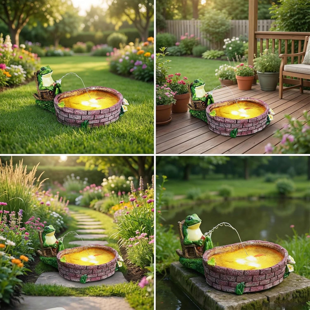 RPYFMMKPF displayed by a garden pond adding charm and focal interest
