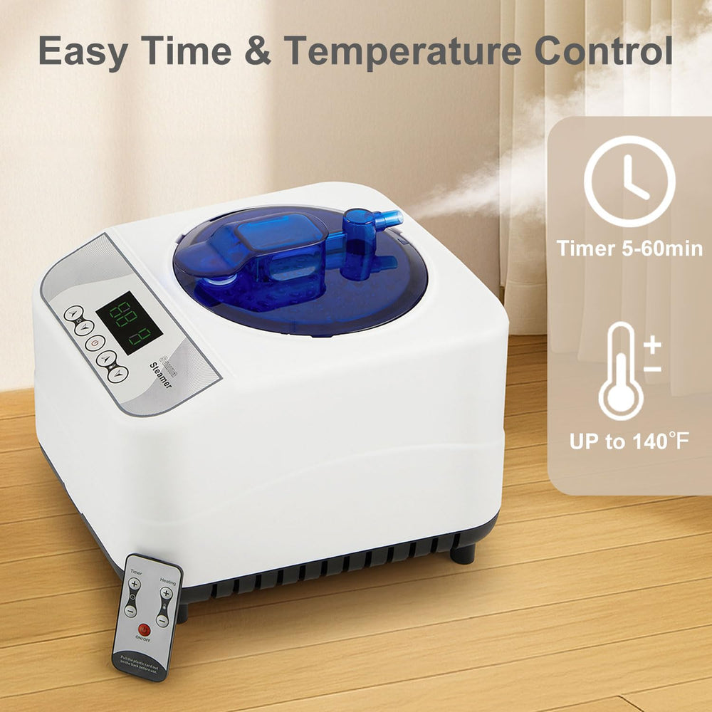 RRGFB remote control image showing timer and temperature settings for convenience