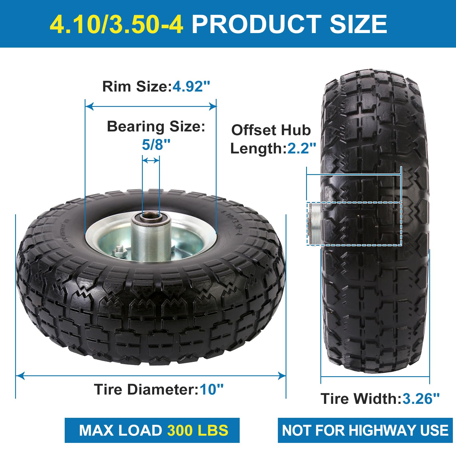 RRQ steel rim and hub detail showing reinforced construction benefit