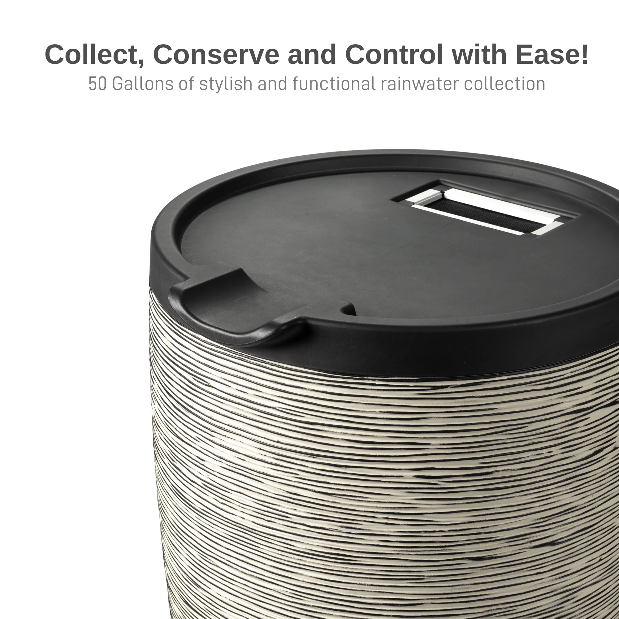 RTS Home Accents removable lid with screen detail for easy cleaning benefit