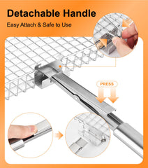 RTT close-up of stainless-steel mesh highlighting rust-resistant durable construction benefit