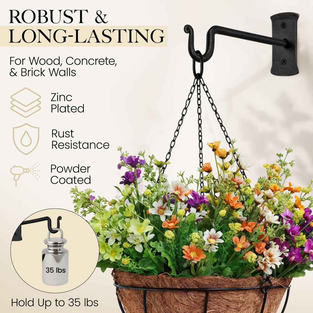 RTZEN supporting a potted plant highlighting reliable weight-bearing benefit