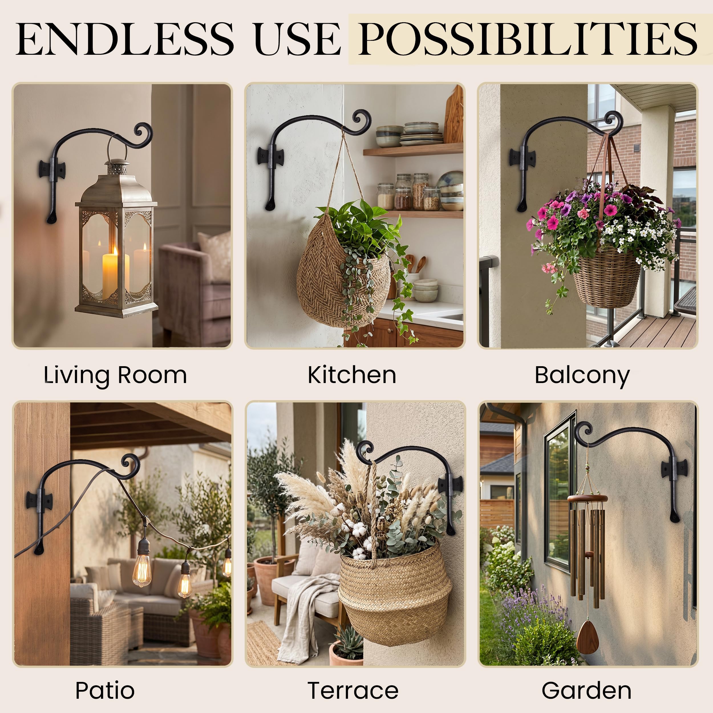 RTZEN lifestyle porch display with plants to show decorative versatility