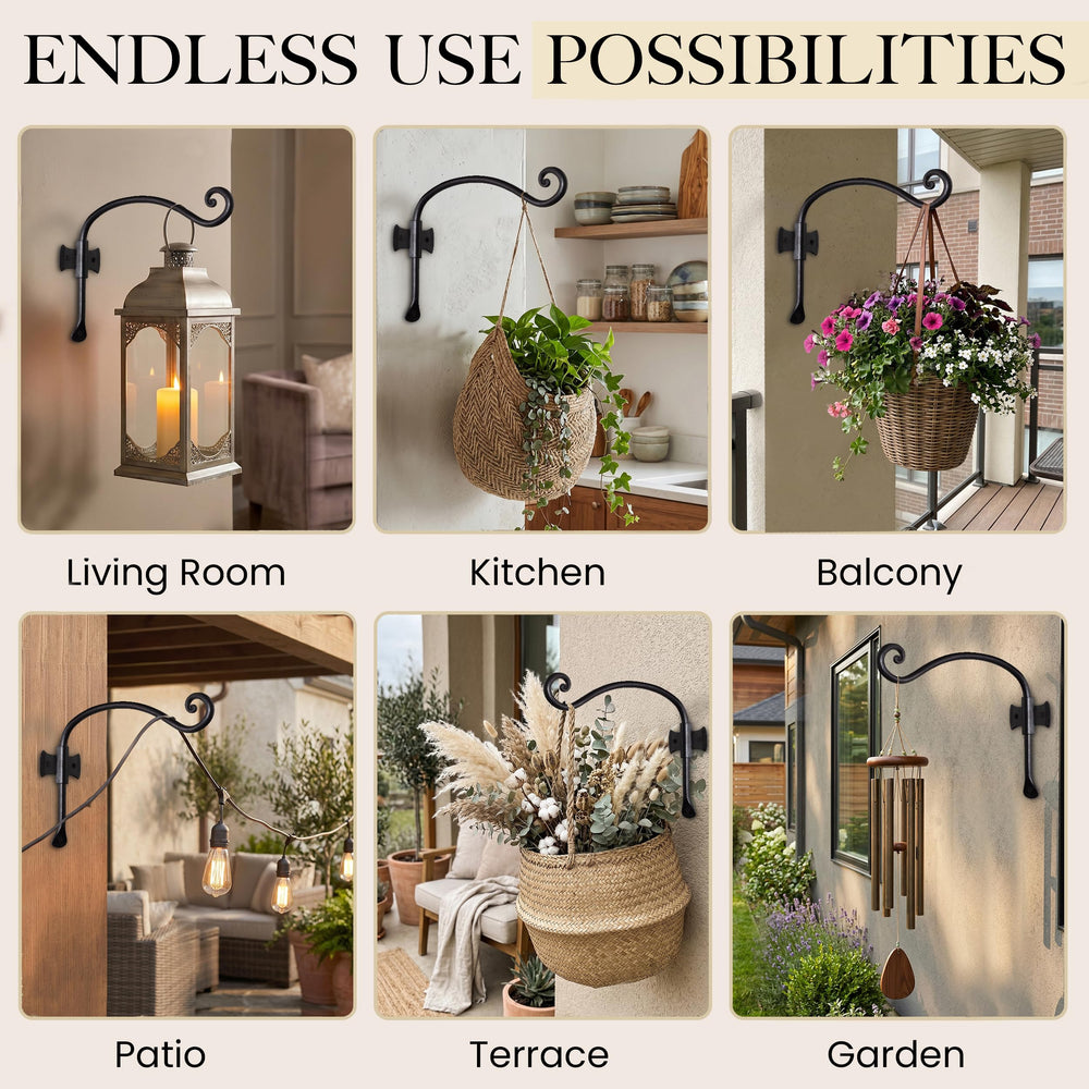 RTZEN lifestyle porch display with plants to show decorative versatility