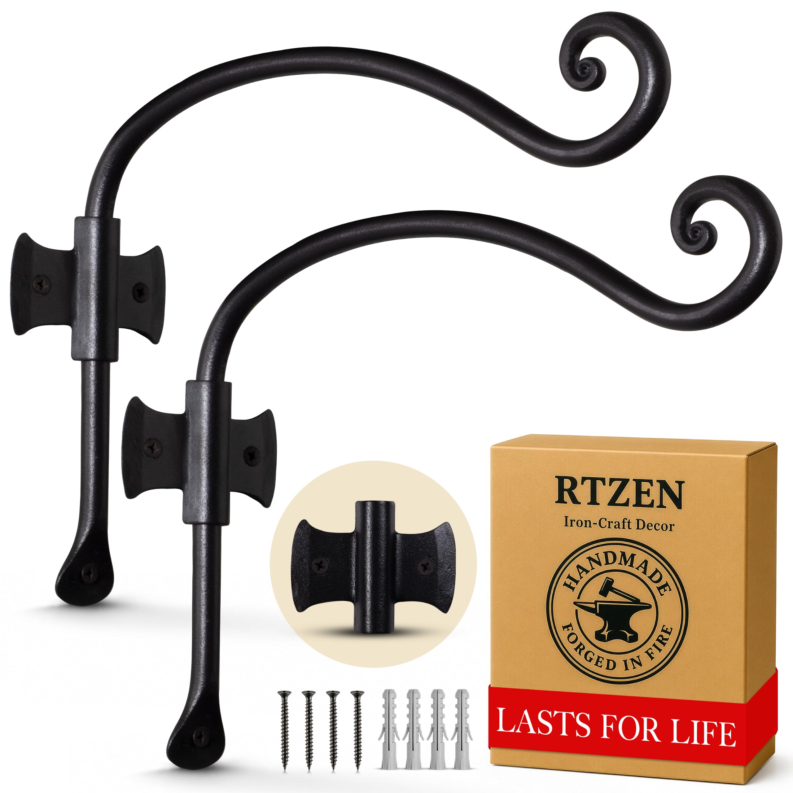 RTZEN packaging with screws and hardware included for easy installation