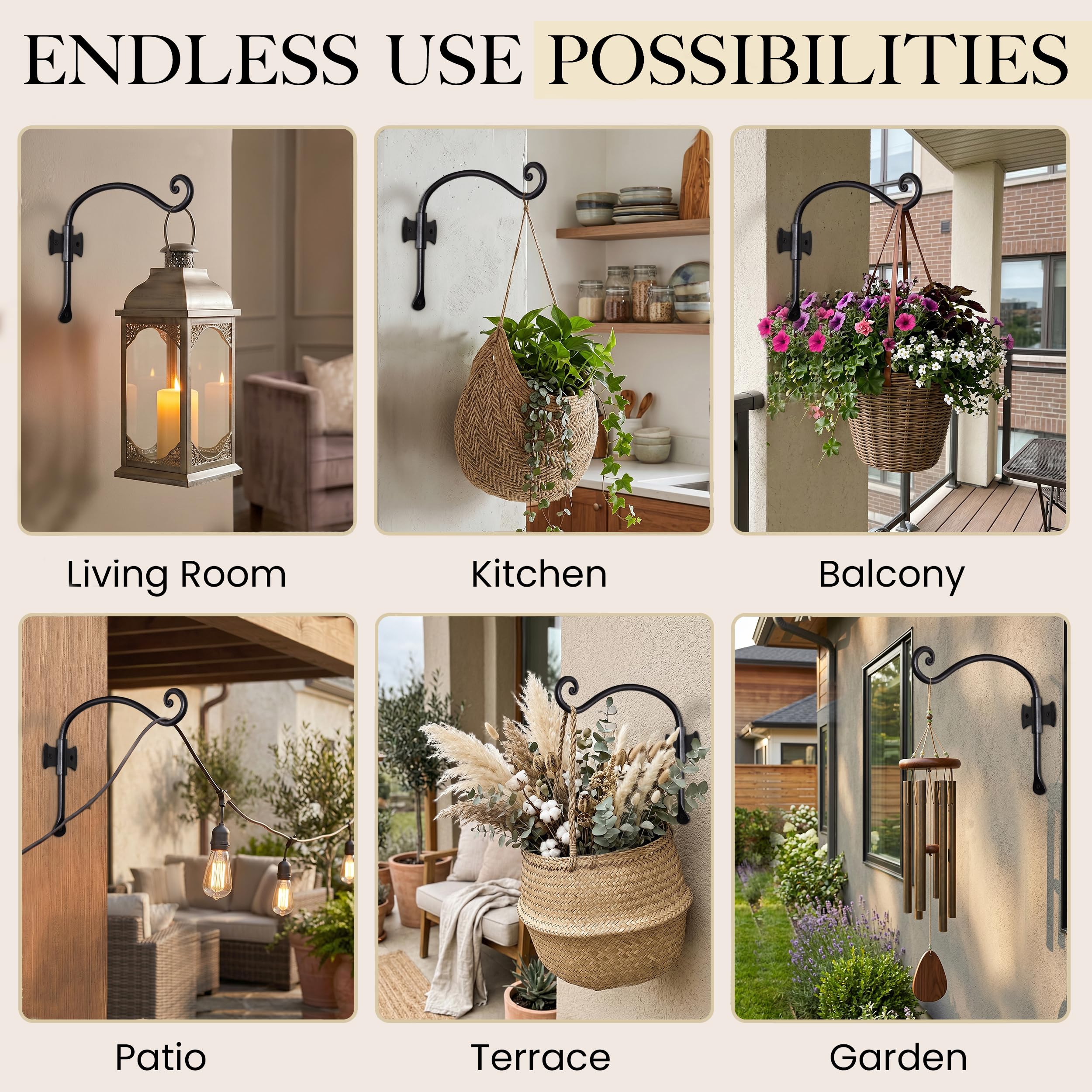 RTZEN hook held in hand to show scale and easy placement advantage