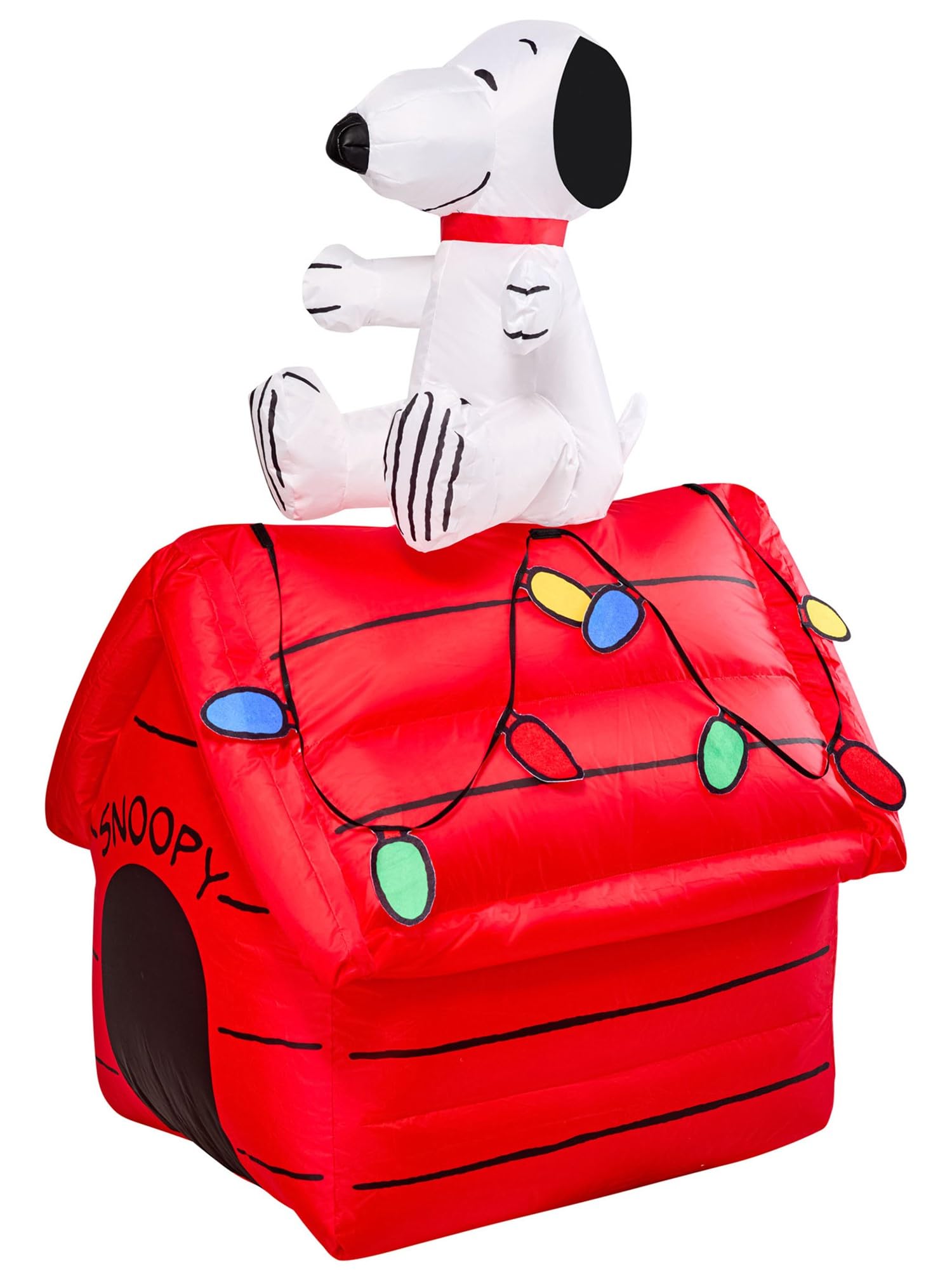 Rubies Snoopy interchangeable garlands set with four holiday styles for versatility