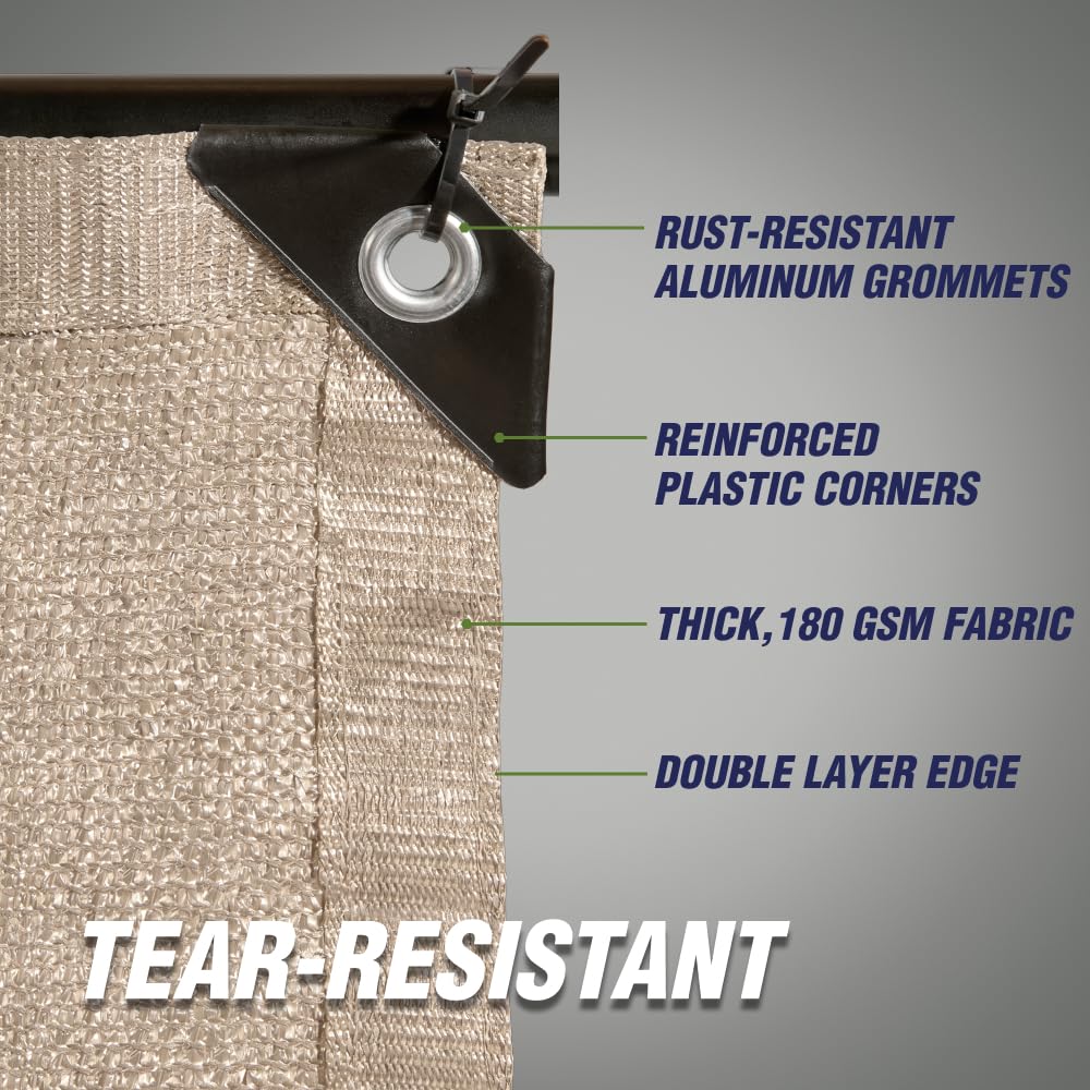 RUGGED RHINO included zip ties and accessories for fast tool-free installation benefit
