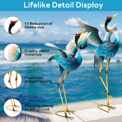 Ruifabo side profile of single crane demonstrating natural pose and elegant silhouette