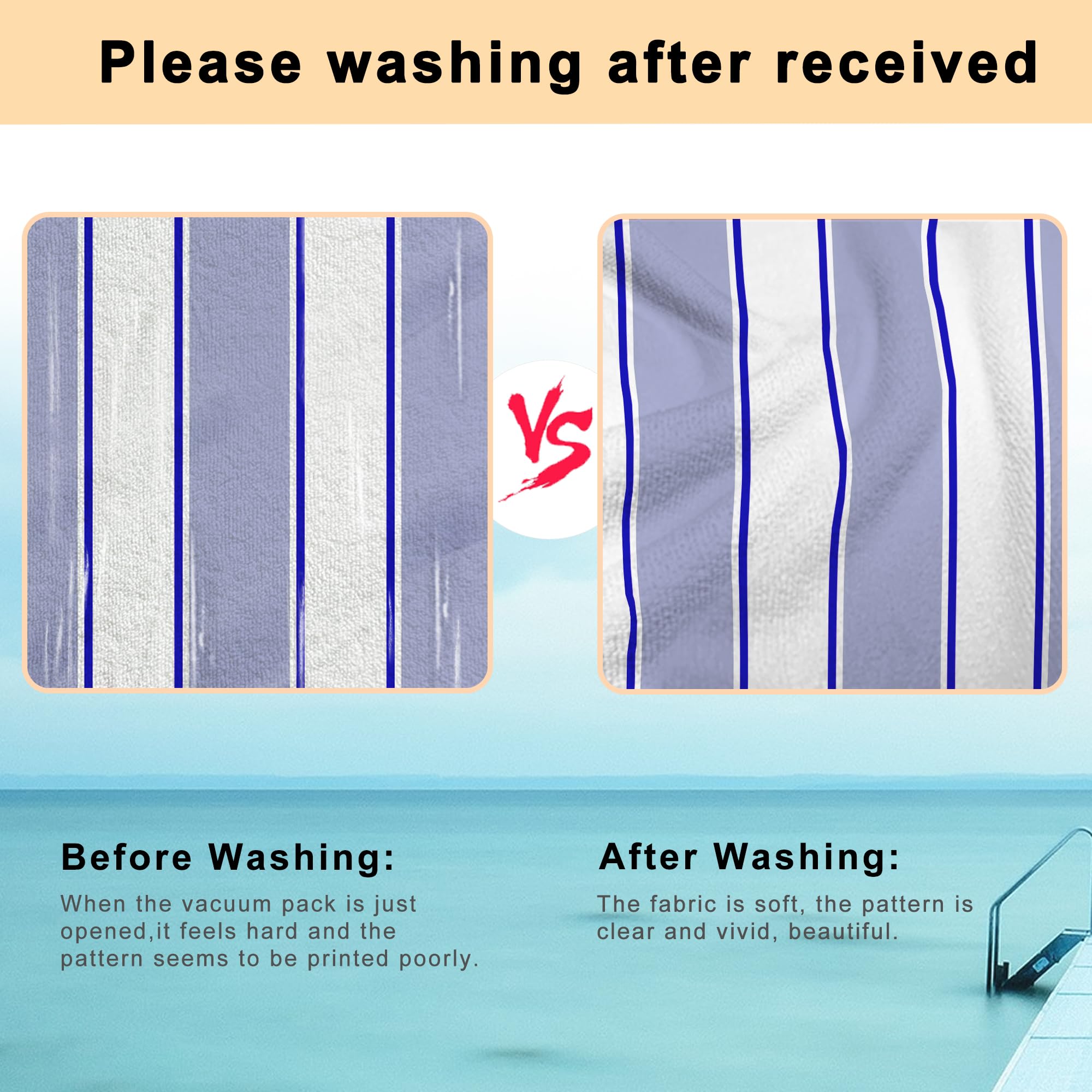 Ruikyhom microfiber texture close-up showing soft absorbent comfort
