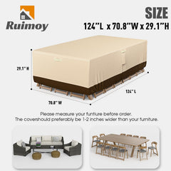 Ruimoy close-up showing 600D fabric texture and tear resistance