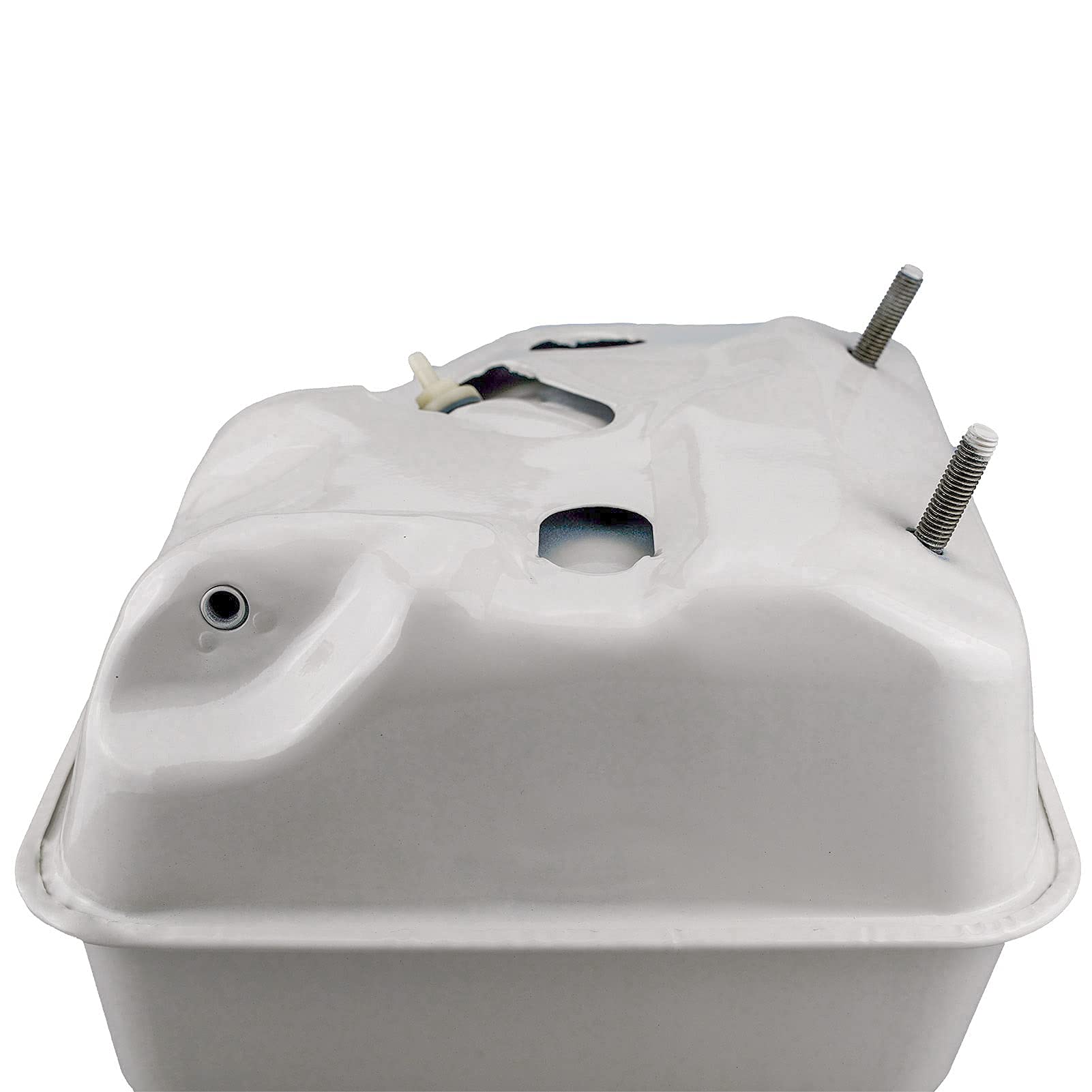 Ruma fuel tank size comparison beside engine illustrating correct fitment