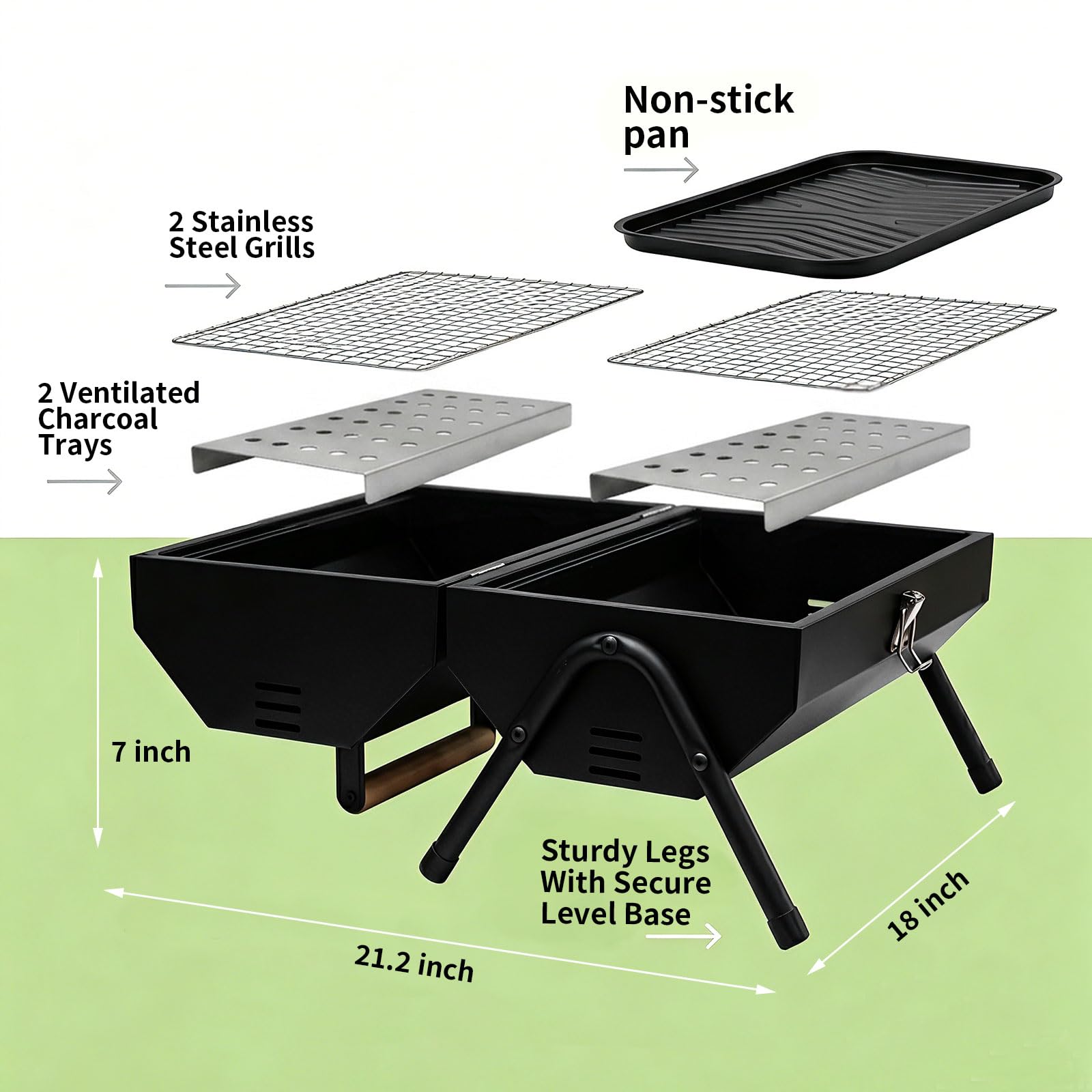 Run Jee opened dual surface showing grill and griddle for versatile cooking benefit