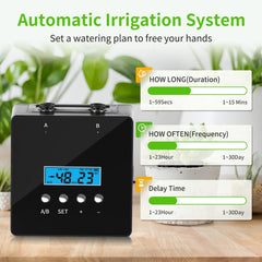 RUNWUSHENG adjustable dripper detail demonstrating precise flow control benefit