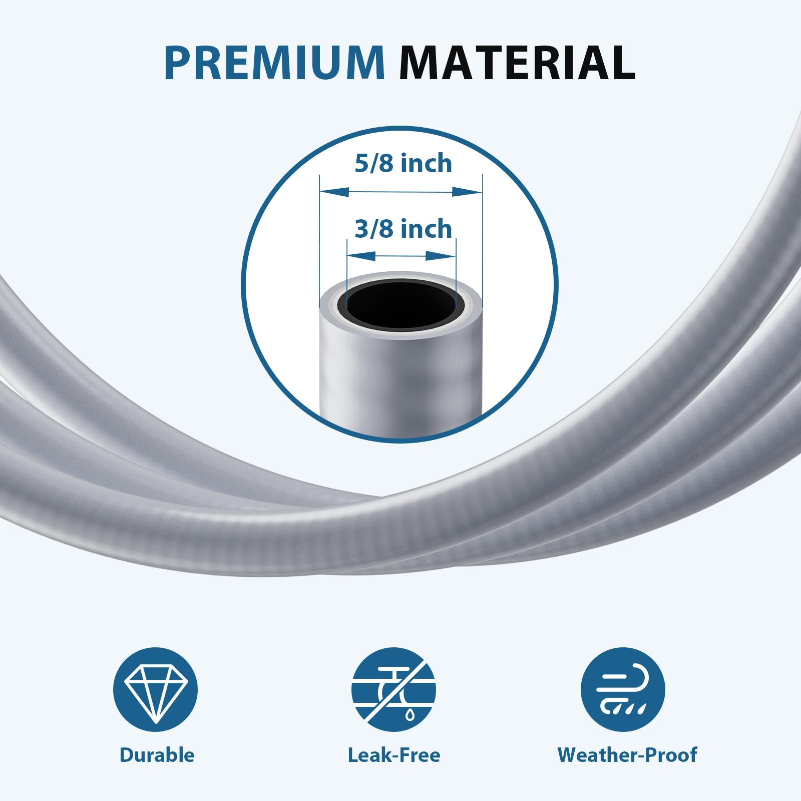 Rushare adapter and thread detail showing versatile connection options
