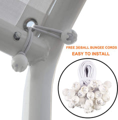 Generic rutile grommet drainage hole detail preventing water pooling and improving runoff