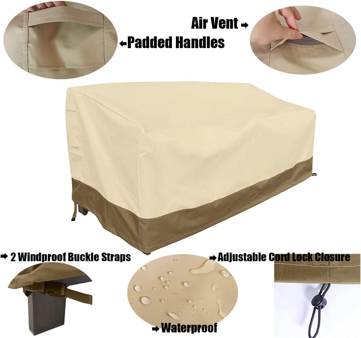 Rutile side profile with reinforced handles for easy fitting and removal
