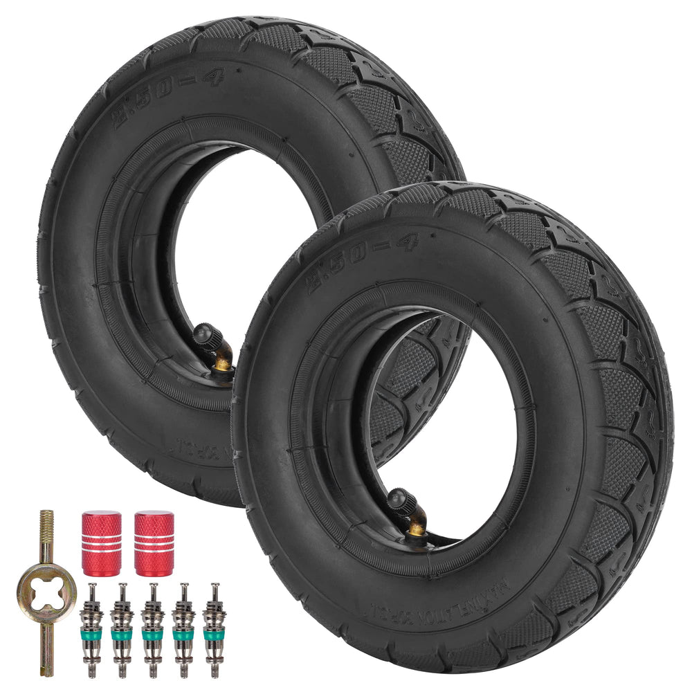 RUTU front-facing tire packaging showing full replacement kit and benefits