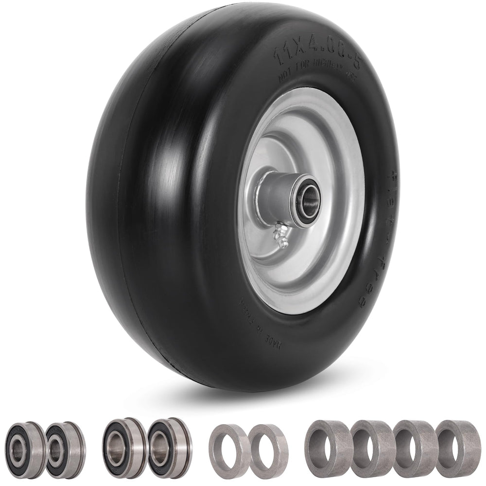 RUTU front view of full tire and wheel assembly showing ready-to-install benefit