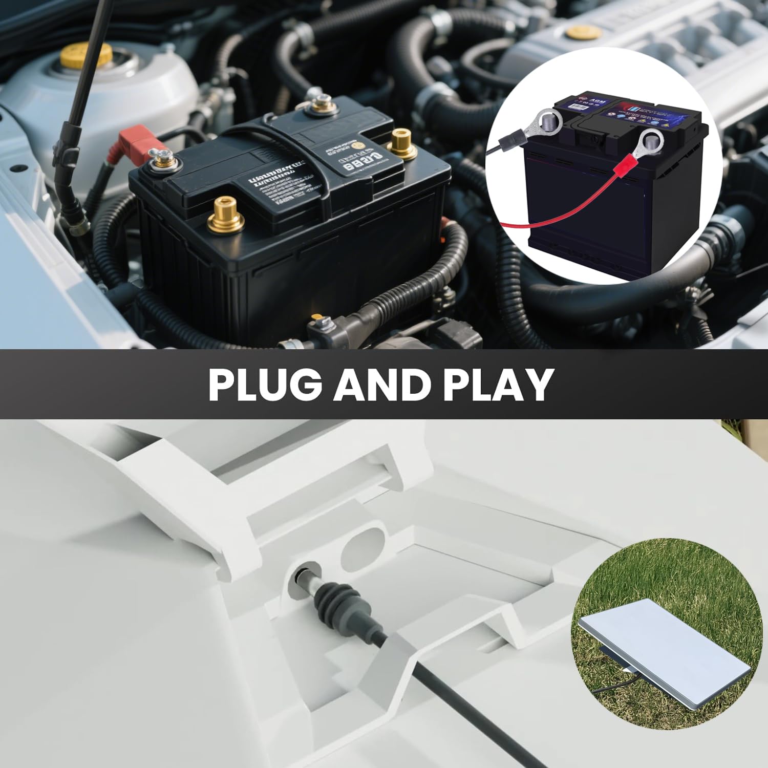 rvicees cable installed on an RV providing dependable off-grid connectivity