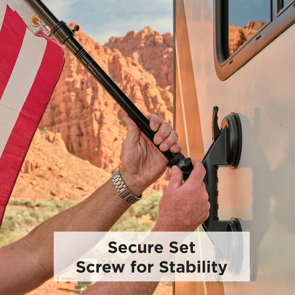 RVLock ANKR next to ruler showing scale and portability benefit