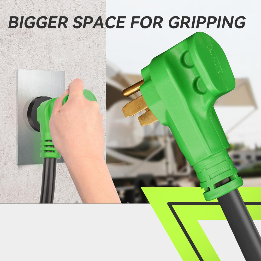 RVMATE flexible PVC jacket close-up showing abrasion and UV resistance benefit