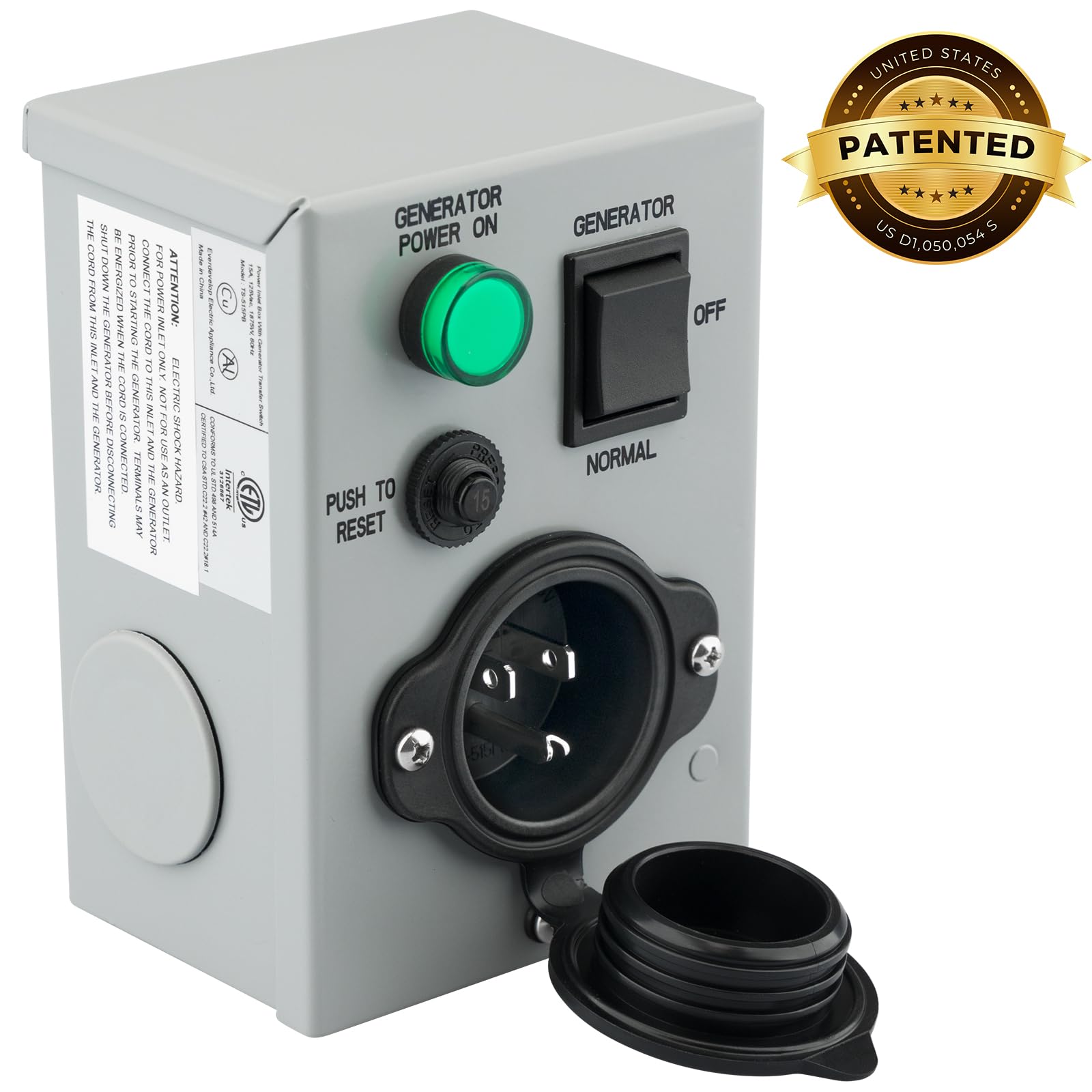 RVMATE held in hand for scale showing compact size and portability for emergency use