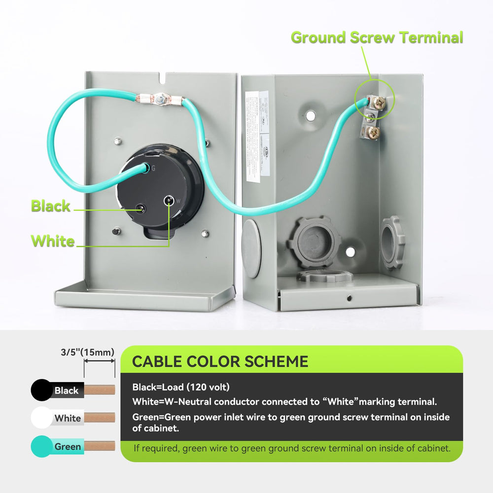 RVMATE TT-30P flip cover detail illustrating weatherproof protection and rust resistance