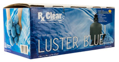 Close-up of Rx Clear blue Luster balls texture showing fine filtration benefit