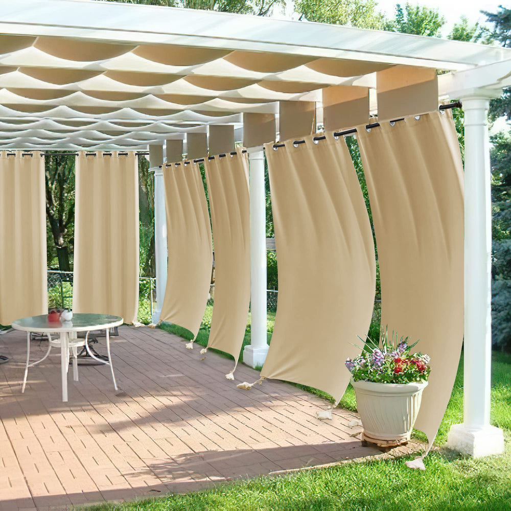 RYB HOME interior-side view showing solid backing for privacy and sun blocking