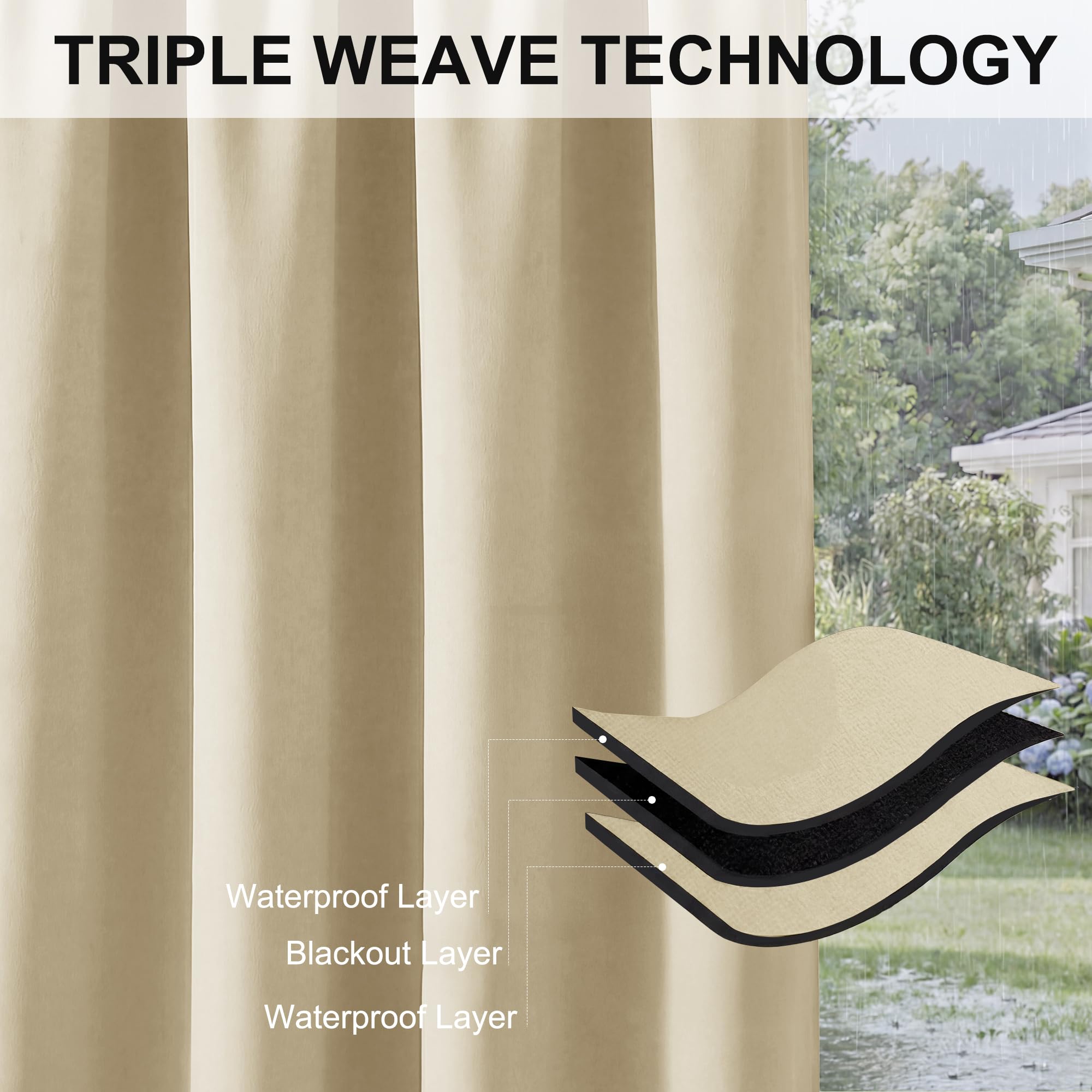 RYB HOME curtain beside a chair to illustrate scale and proportion