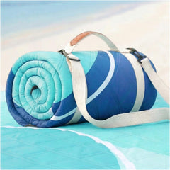 RYCHIC front view showing full blanket and compact carry convenience