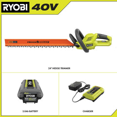 RYOBI blade close-up showing hardened steel teeth for cleaner cuts benefit