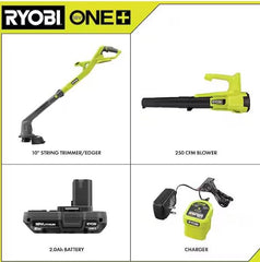 RYOBI auto-feed trimmer head closeup illustrating quick line advancement and simple reloading